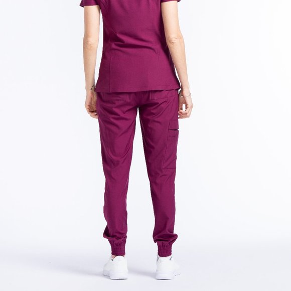 Comfy Master SIERRA Women's 6 Pockets Jogger Scrub - Picture 4 of 10